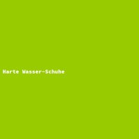 Harte Wasser-Schuhe