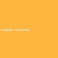 Eleganter Seide-Schal