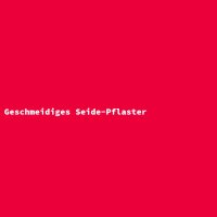 Geschmeidiges Seide-Pflaster